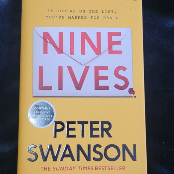 **SIGNED** BRAND NEW Book Nine Lives by Peter Swanson (Hardcover) - Picture 1 of 3